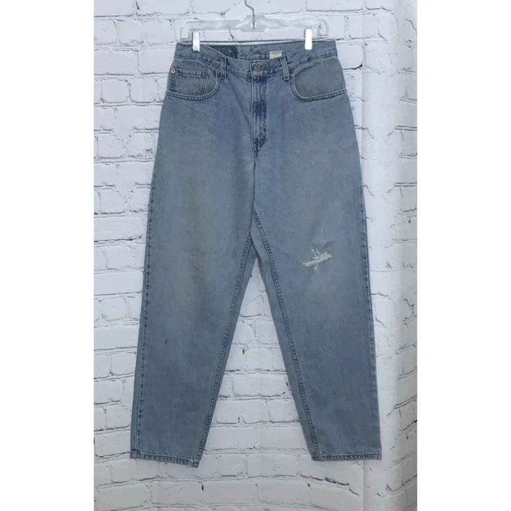 Levi's 560 Jeans Men's 32x30 (Tag 32x32) Loose Comfort Fit Tapered Blue Denim